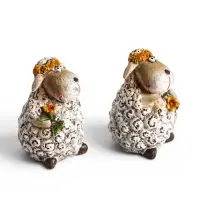Фигурка &laquo;Барашки с венками&raquo;, набор 2 шт., 5&times;5&times;7.5 см