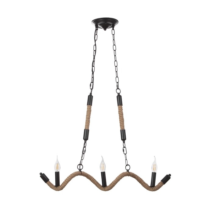 Светильник Светильник "Рори" 3хЕ14 40Вт 78х100 см черный