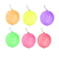 Воздушные шары латексные 18", панч-болл, пастель, набор 25 шт., МИКС