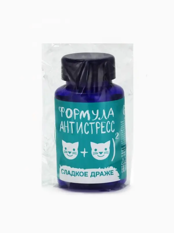 Конфеты драже - таблетки &laquo;Формула антистресс&raquo;, 50 г.