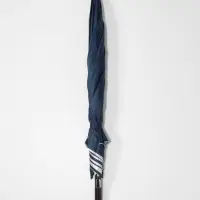 Зонт - трость полуавтоматический &laquo;Однотонный&raquo;, 8 спиц, R=61/70 см, d=122 см, синий