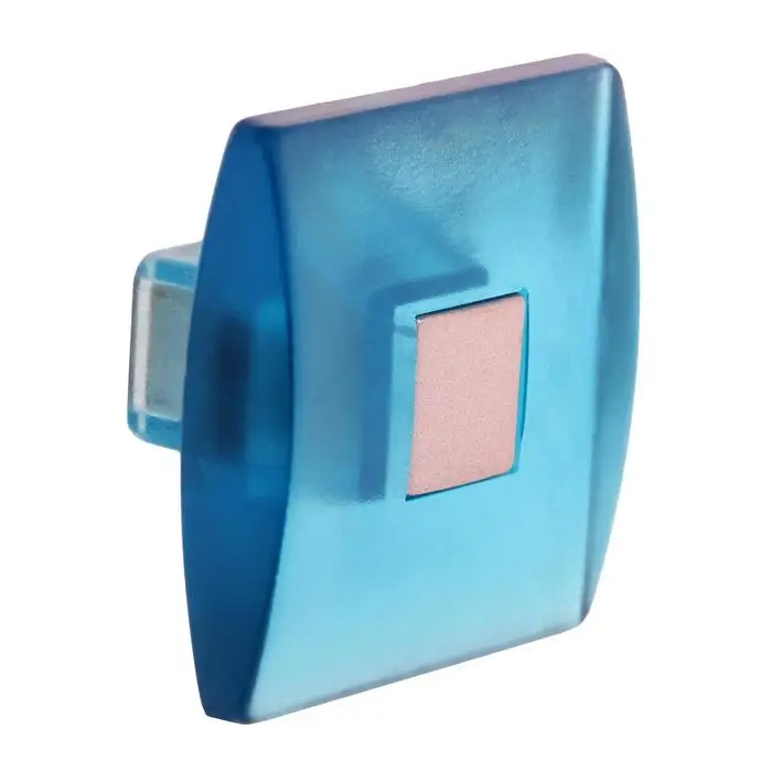 Ручка кнопка PLASTIC 003, пластиковая, синяя Ручка кнопка PLASTIC 003, пластиковая, синяя