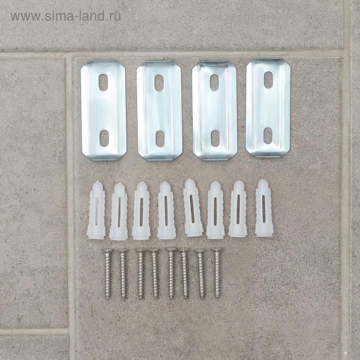 Полка угловая Accoona A11110-3, 3-х ярусная, стекло, цвет хром Полка угловая Accoona A11110-3, 3-х ярусная, стекло, цвет хром