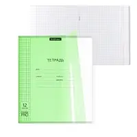 Тетрадь 12 листов, ErichKrause «Классика CoverPrо Neon», в клетку, пластиковая обложка, блок офсет, 100% белизна, зеленая Тетрадь 12 листов, ErichKrause «Классика CoverPrо Neon», в клетку, пластиковая обложка, блок офсет, 100% белизна, зеленая