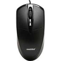 Мышь компьютерная Smartbuy ONE 215-K проводная черная (SBM-215-K)/100