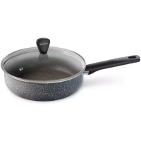 Сотейник с крышкой Natural Cook 24 см, с индикатором нагрева
