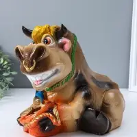 Копилка для денег &laquo;Бык большой&raquo;, цветной, 25&times;35&times;30 см