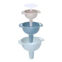 VETTA Набор воронок с сеточкой, 4 предмета, ПП пластик