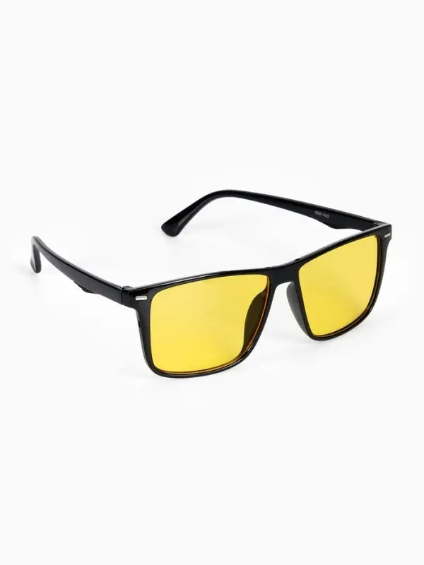 Очки для водителя &laquo;Мастер К&raquo;, антиблик, антифары, чёрный, жёлтый