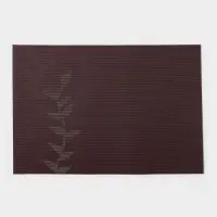 Салфетка сервировочная на стол Доляна &laquo;Росток&raquo;, 45&times;30 см, серая