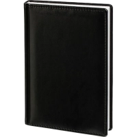 Ежедневник датированный 2026, черн, А5, 148x218 мм, 352 стр,АТТАСНЕ Agenda