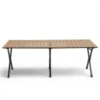 Стол туристический Maclay, складной, 140&times;65&times;50 см, цвет под дерево