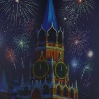 Кружка - хамелеон новогодняя &laquo;Кремль&raquo;, керамическая, 350 мл