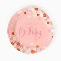 Тарелка одноразовая бумажная &laquo;HB&raquo;, 17 см, 6 шт