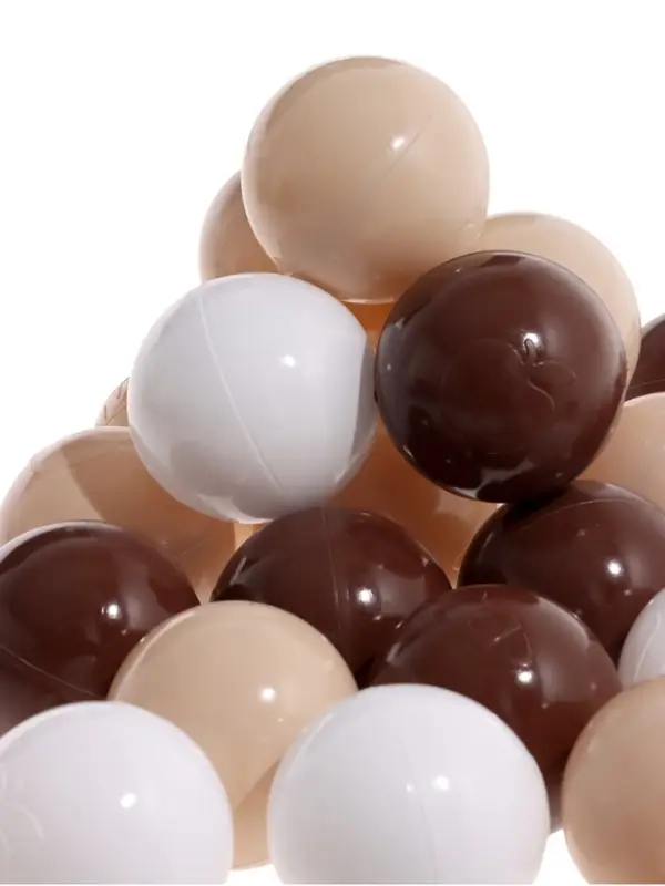 Шарики для сухого бассейна, диаметр 5 см, разноцветные, 200 шт.