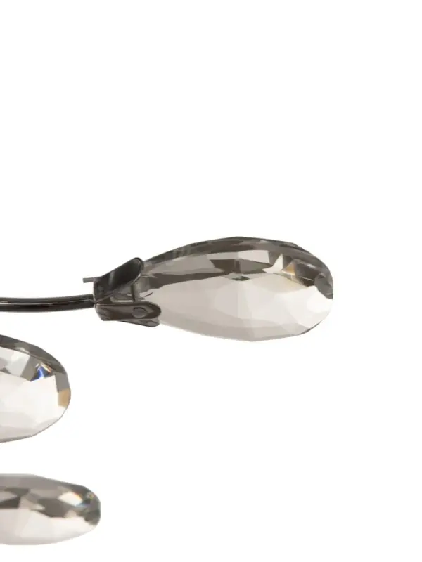 Люстра BayerLux &laquo;Цветы&raquo;, 3&times;40 Вт, Е27, хром, 42&times;42&times;18 см