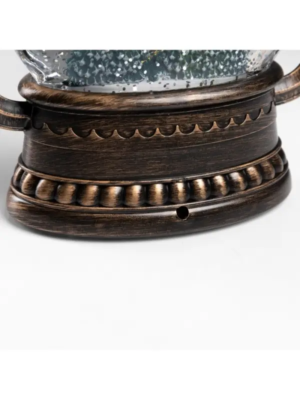 Светодиодная фигура &laquo;Ночные огни&raquo;, 27.9&times;15.7&times;7.6 см, музыка, от батареек ААх3, USB, свечение тёплое белое