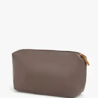 Сумка женская мессенджер TEXTURA на магните, с косметичкой, 28&times;4&times;20 см, серая