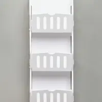 Полка для ванной комнаты, 45&times;11&times;17 см, цвет белый