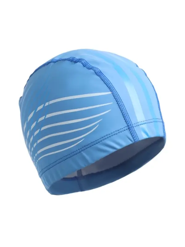 Шапочка для плавания взрослая ONLYTOP, тканевая, обхват 54-60 см, МИКС