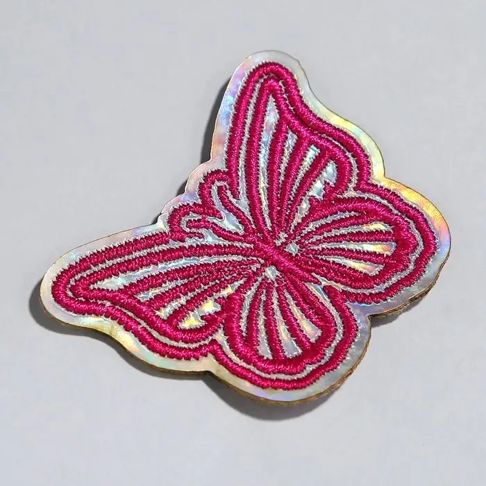 Термонаклейка на одежду «Бабочка», 4,3 х 3,3 см Термонаклейка на одежду «Бабочка», 4,3 х 3,3 см