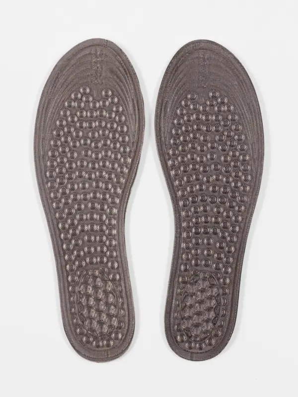 Стельки для обуви, универсальные, р-р RU до 42 (р-р Пр-ля до 40), 27 см, пара, серые