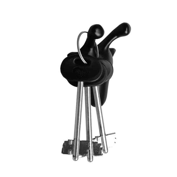 Крючок мебельный CAPPIO GIRAFFE, двухрожковый, цвет черный