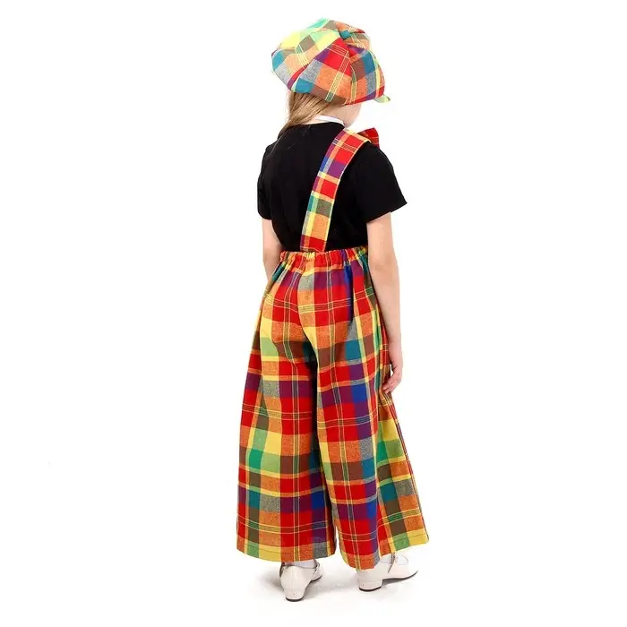 Карнавальный костюм «Клоун с бабочкой», цветная клетка, рост 104-128 см Карнавальный костюм «Клоун с бабочкой», цветная клетка, рост 104-128 см