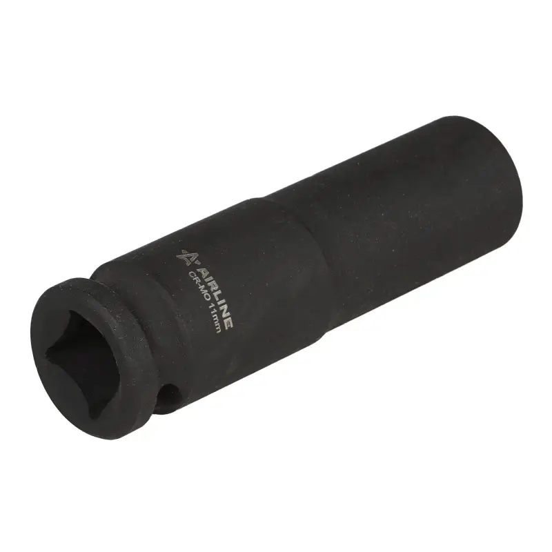 Головка ударная торцевая 3/8"DR шестигранная глубокая 11мм, L=65мм
