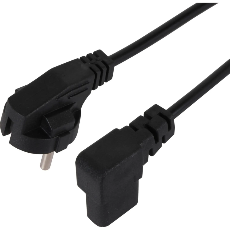Кабель комп - розетка 220V EU (угол-угол), 1.8m, iOpen <ACE021R-1.8M