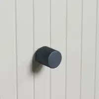 Ручка-кнопка CAPPIO PK330, d=30 мм, цвет графит, 8 шт.