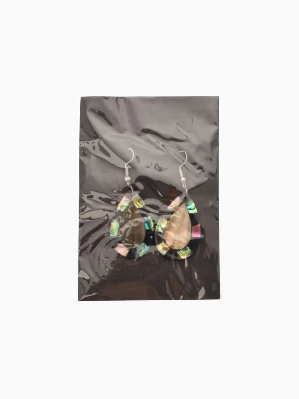 Серьги &laquo;Капельки&raquo;, 5.5&times;2 см, ракушка