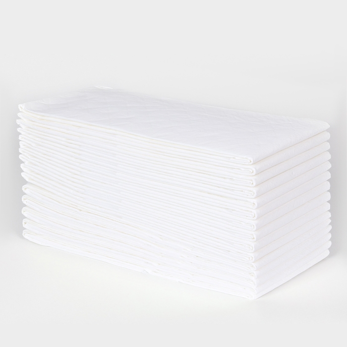 Пелёнки одноразовые впитывающие для детей, размер 60x90, 5 слоев, 5 шт., Крошка Я Пелёнки одноразовые впитывающие для детей, размер 60x90, 5 слоев, 5 шт., Крошка Я