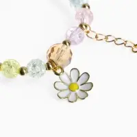 Браслет детский &laquo;Выбражулька. Ромашка&raquo;, цветной в золоте
