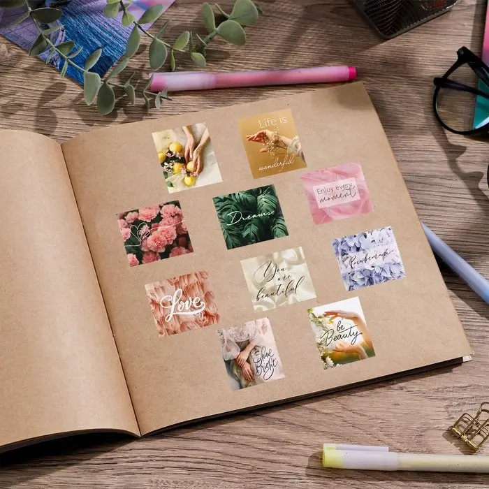 Наклейки-стикеры, набор,«Красота вокруг», 6 х 7 см, 10 шт