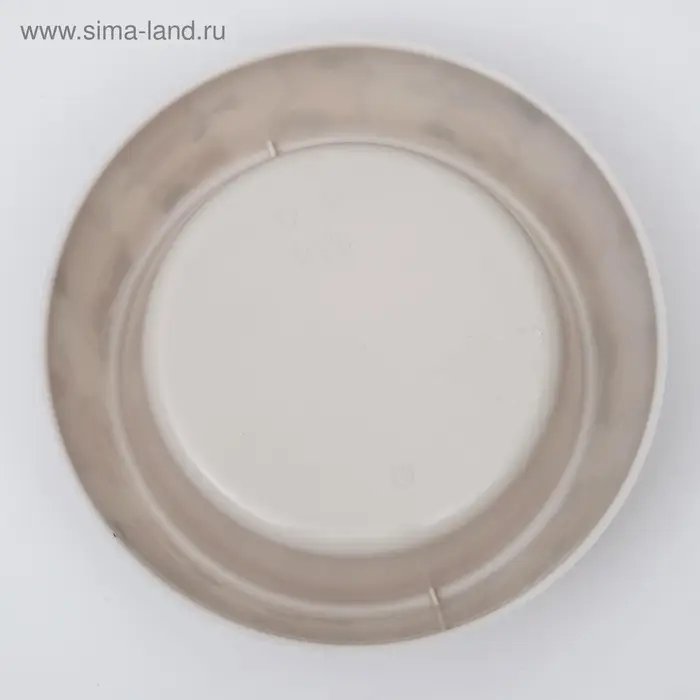 Миска &laquo;Мур-мяу&raquo; для кошек 0.3 л, 14.5&times;14.5&times;4 см, светло-бежевый