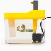 Фонтан для кошек и собак 1,5 л, 16,5 х 11,5 х 12 см, евророзетка, жёлтый Фонтан для кошек и собак 1,5 л, 16,5 х 11,5 х 12 см, евророзетка, жёлтый