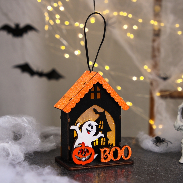 Декор с подсветокй «Дом ужасов», 6 × 9 × 12,5 см Декор с подсветокй «Дом ужасов», 6 × 9 × 12,5 см
