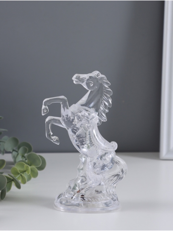 Ночник свеча Ночник свеча "Конь" LED RGB 3xAG13 5х8х15см