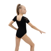 Купальник для гимнастики и танцев Grace Dance, р. 30, цвет чёрный
