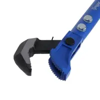 Ключ трубный быстрозажимной ТУНДРА, раскрытие от 15 до 40 мм, 450 мм