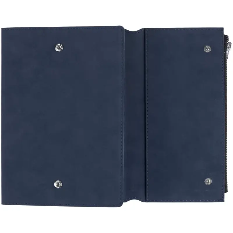 Ежедневник Grace на заказ, недатированный, темно-синий