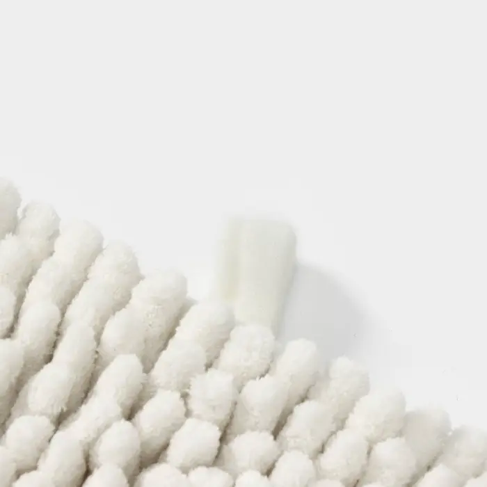 Коврик для дома LaDо́m, букли, плотность 1900 г, 50&times;80 см, белый