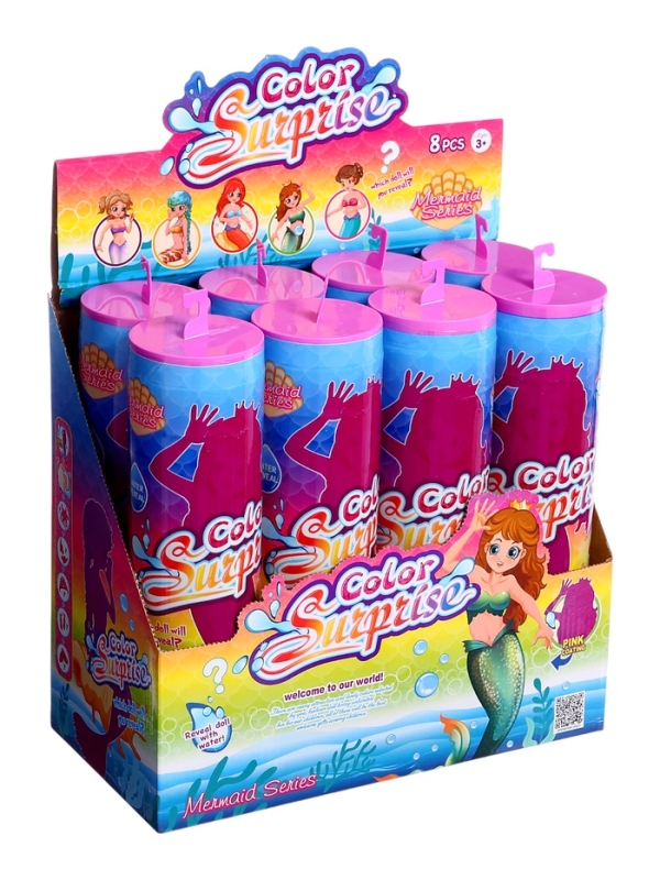 Кукла-русалка Кукла-русалка "Волшебное преображение", МИКС