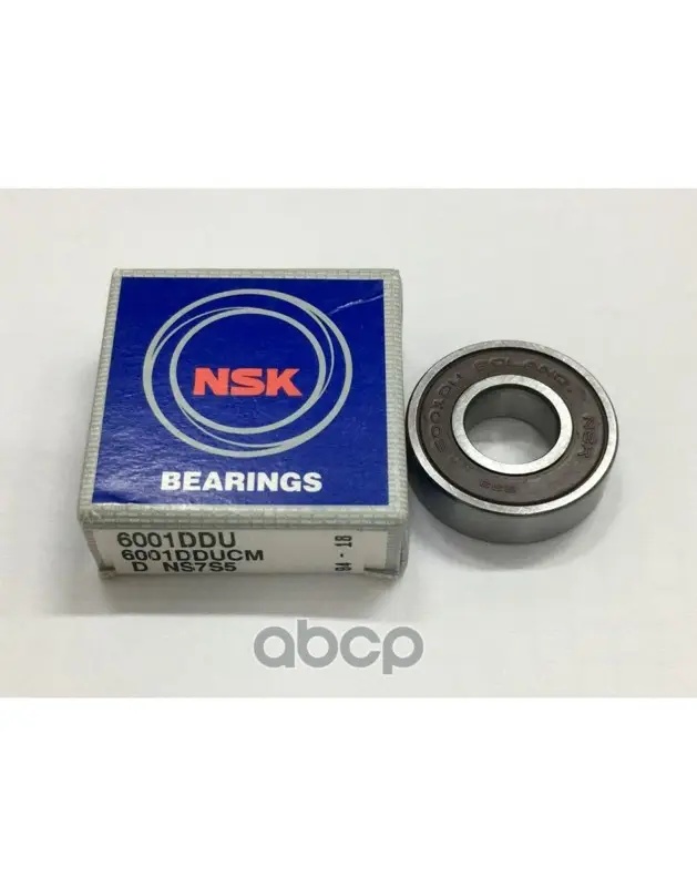 Подшипник 12/28/8, шариковый Nsk арт. 6001-DDUCM