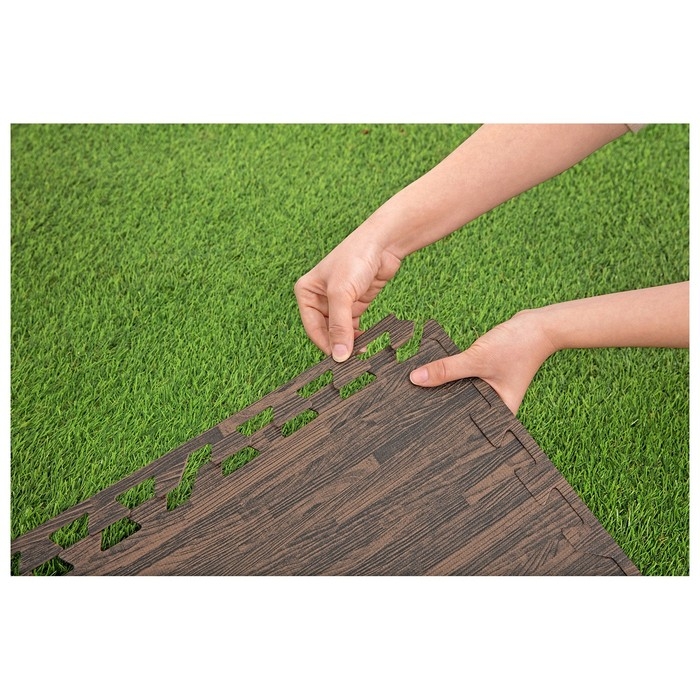 Коврик декоративный под бассейн, 50 x 50 см, 12 штук, 58712 Bestway Коврик декоративный под бассейн, 50 x 50 см, 12 штук, 58712 Bestway