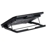 Охлаждающая подставка для ноутбука-планшета 35&times;24 см, 2 вентилятора, USB, кабель в комплекте
