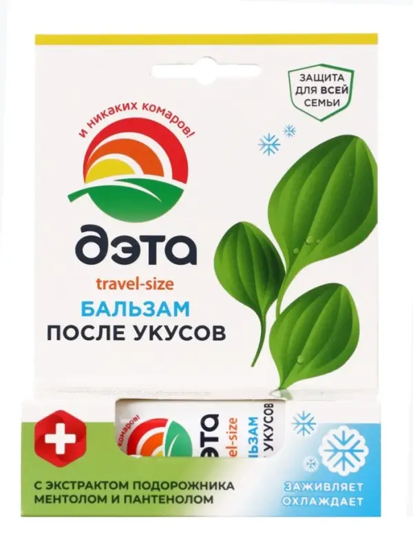 Бальзам-карандаш после укусов &laquo;ДЭТА&raquo;, travel-size, 4.2 г