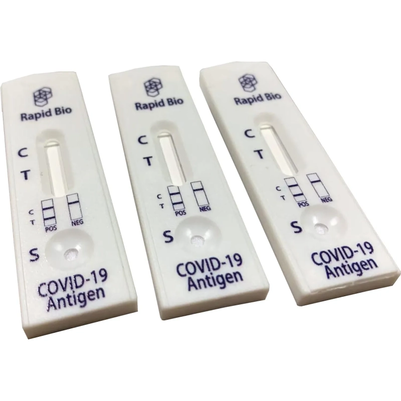 Тест Экспресс на антиген Covid-19 Rapid Bio 20 шт/уп комплект 2/3