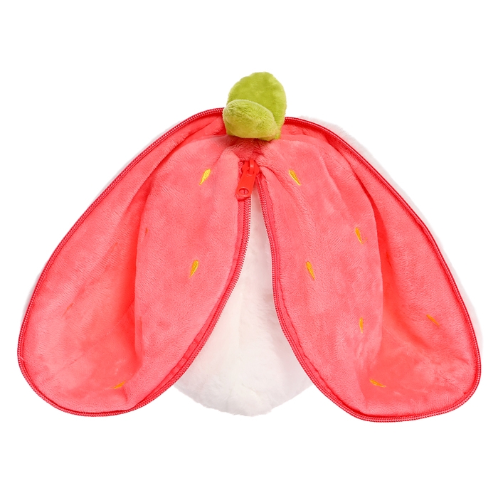 Мягкая игрушка «Зайка в клубнике», 20 см Мягкая игрушка «Зайка в клубнике», 20 см